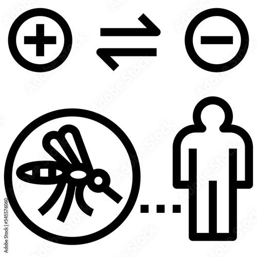 parasitism outline style icon