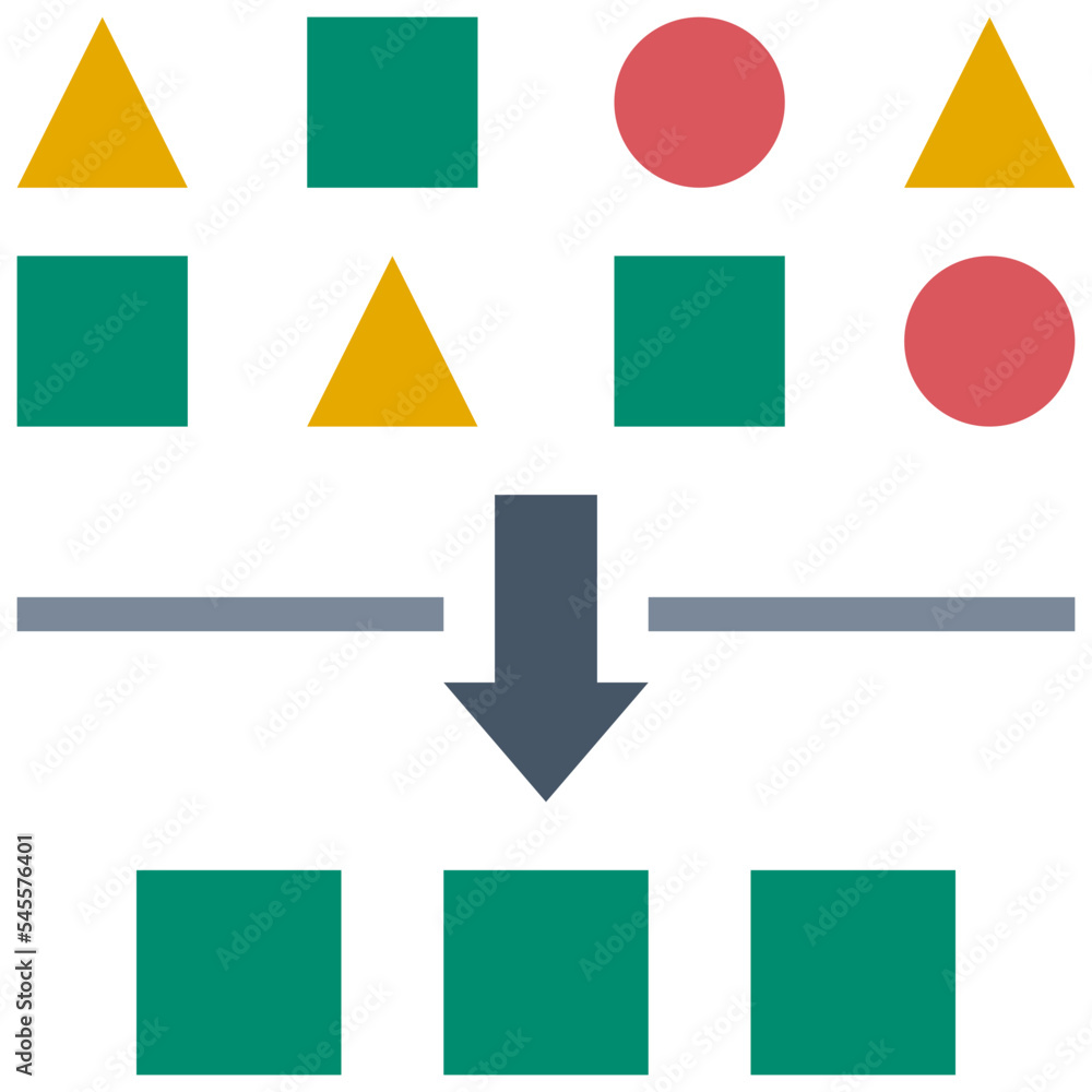 organize flat style icon organize flat style icon