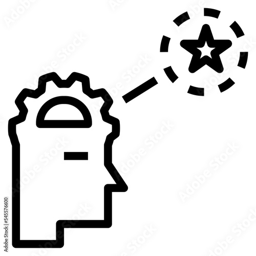potential outline style icon