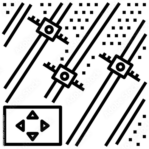 precision outline style icon