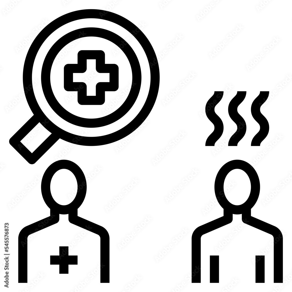 prognosis outline style icon prognosis outline style icon