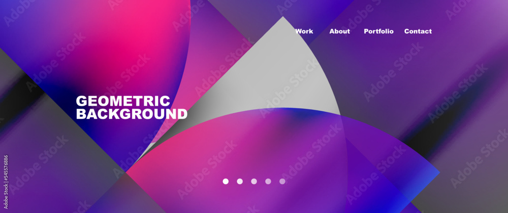 Circles and round elements abstract background design for wallpaper