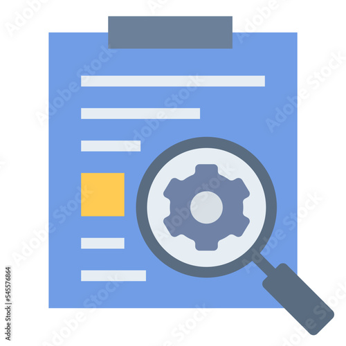 project flat style icon