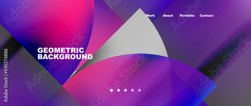 Circles and round elements abstract background design for wallpaper, banner, background, landing page, wall art, invitation, prints