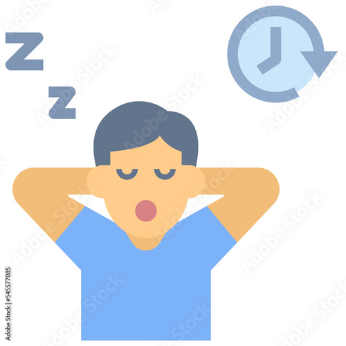 rest flat style icon