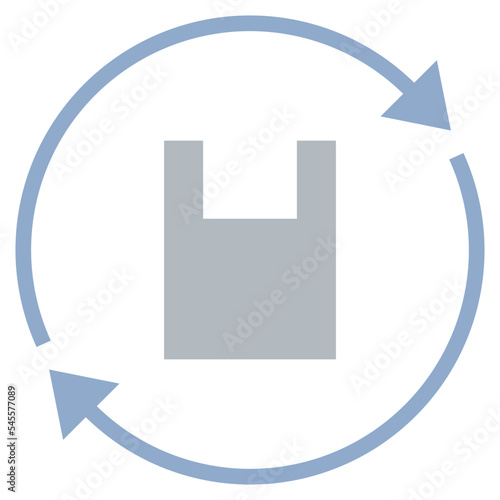 reuse flat style icon