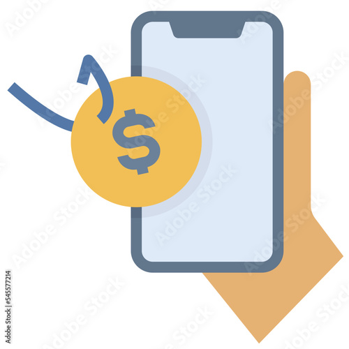 scam flat style icon