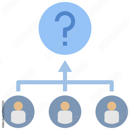 screening flat style icon