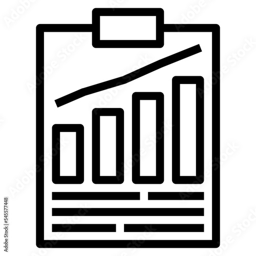 result outline style icon