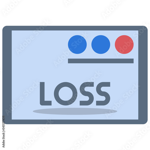 surrender flat style icon