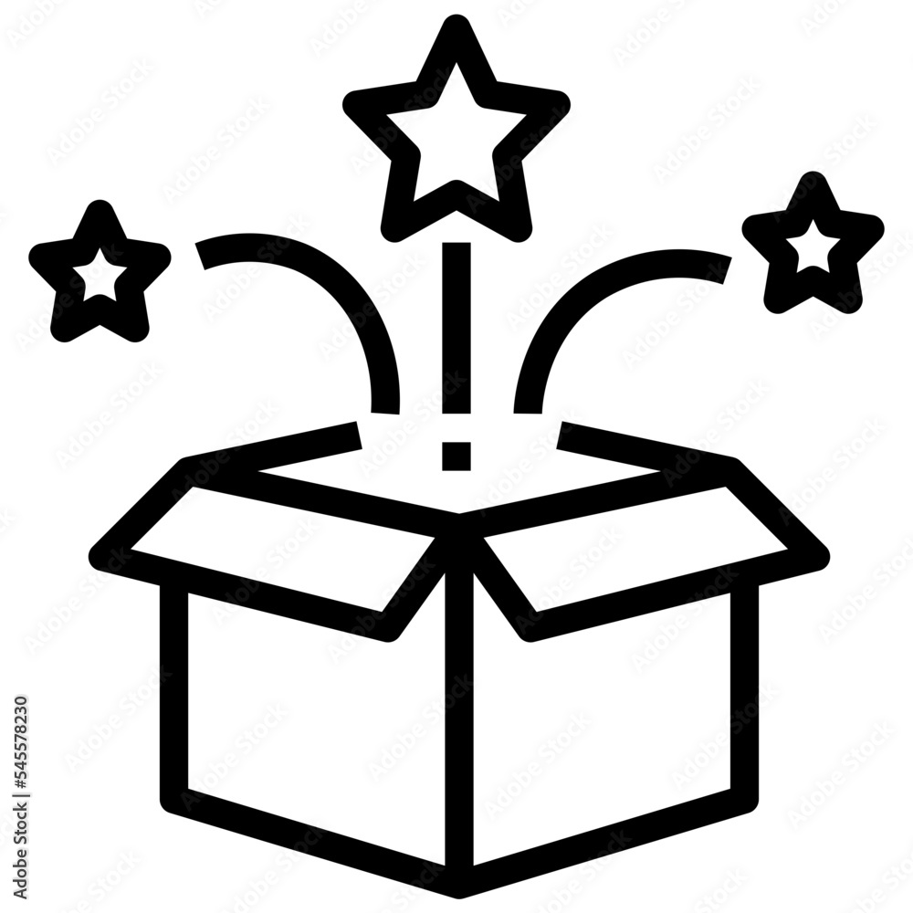 surprise outline style icon surprise outline style icon