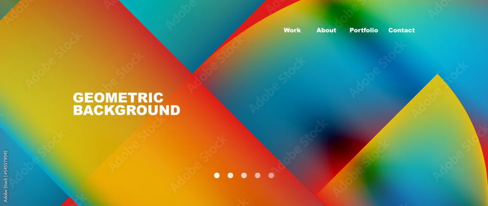 Minimal geometric abstract background. Circle and line design. Trendy techno business template for wallpaper, banner, background or landing Minimal geometric abstract background. Circle and line design. Trendy techno business template for wallpaper, banner, background or landing