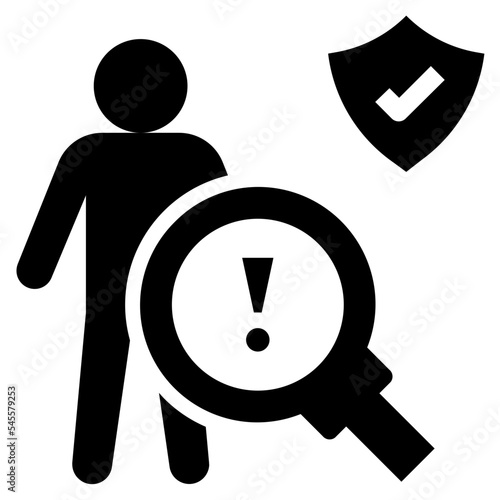 abnormal glyph style icon