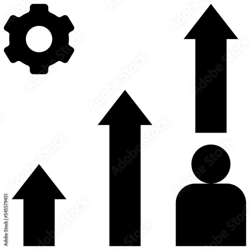 behavior glyph style icon
