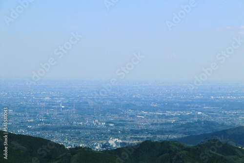 野末張（Nosubari）見晴台からの景色／日本埼玉県入間郡越生町