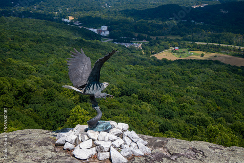 Statue of a Flying Eagle