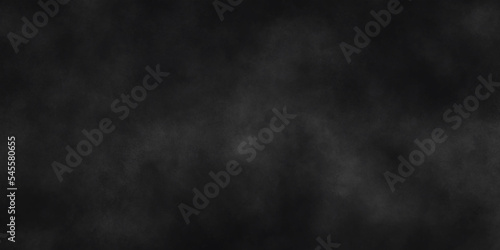 Obraz na plátně Abstract design with smoke on black background