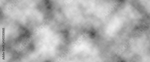 Abstract background with black sky with white clouds .Gray aquarelle painted paper textured canvas for design and Fog or smoke isolated on black background.. vintage and gray cloud paper texture .
