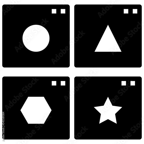 platform glyph style icon