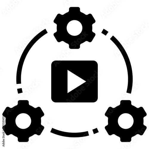 rpa glyph style icon