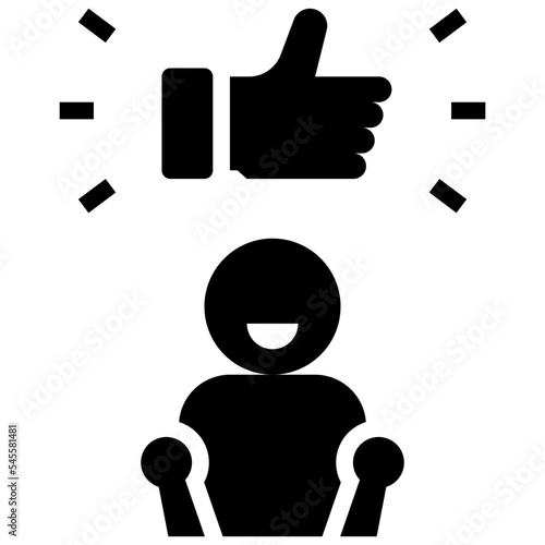 self glyph style icon