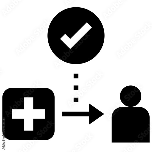suitable glyph style icon