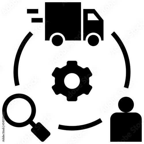 supply glyph style icon
