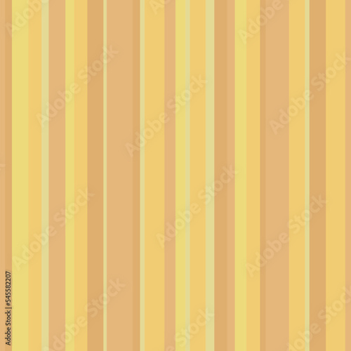 Abstract vector wallpaper with strips. Seamless colored background with vertical orange and yellow lines. Geometric modern pattern