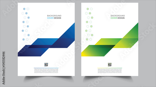 Cover design for annual report and business catalog, magazine, flyer or booklet. Brochure template layout. A4 cover vector EPS-10