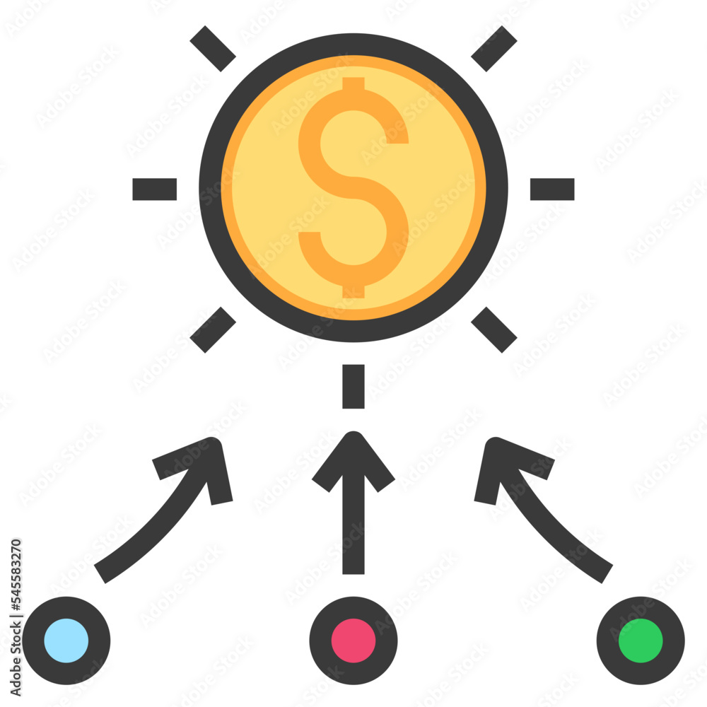 aggregate filled outline style icon aggregate filled outline style icon