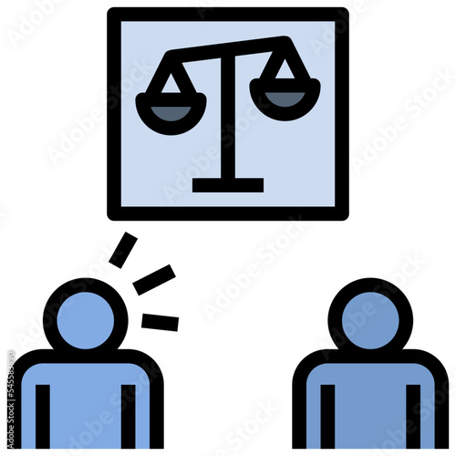 cheat filled outline style icon