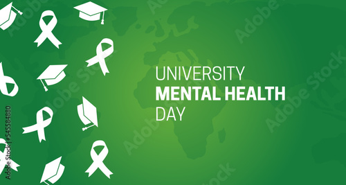 University Mental Health Day Illustration