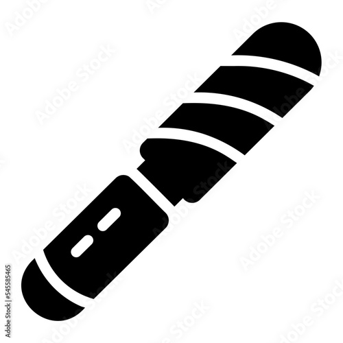 nail file glyph icon