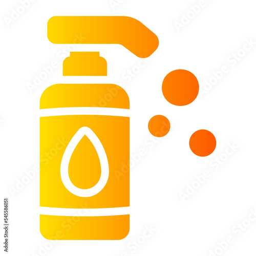 shampoo gradient icon