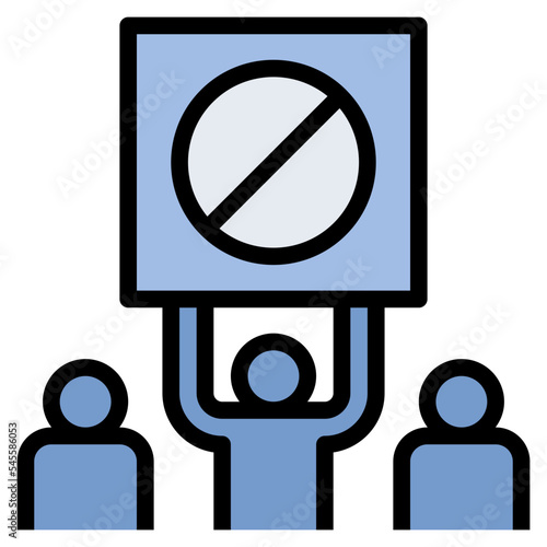 manifestation filled outline style icon