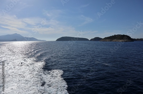 Procida - Scorcio dell'isola dal traghetto photo