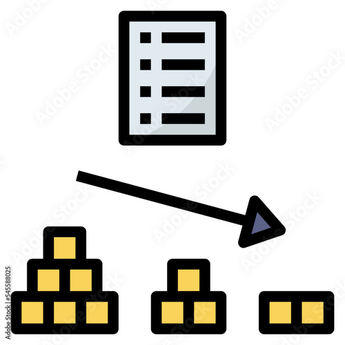 small filled outline style icon