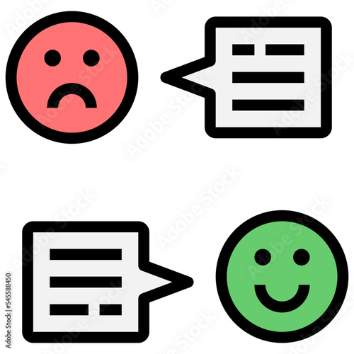 consult filled outline style icon