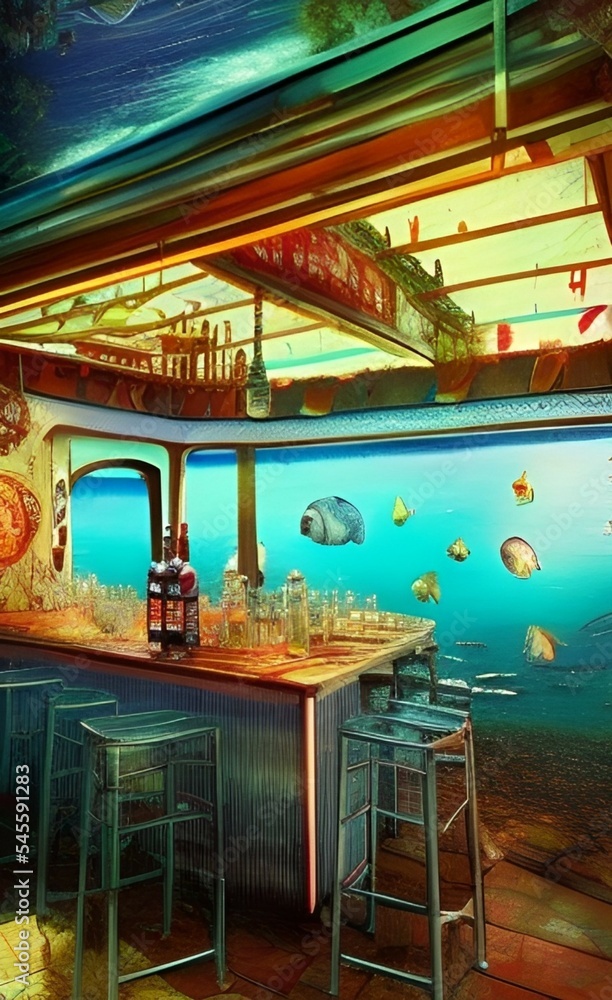 Obraz premium Tropical bar