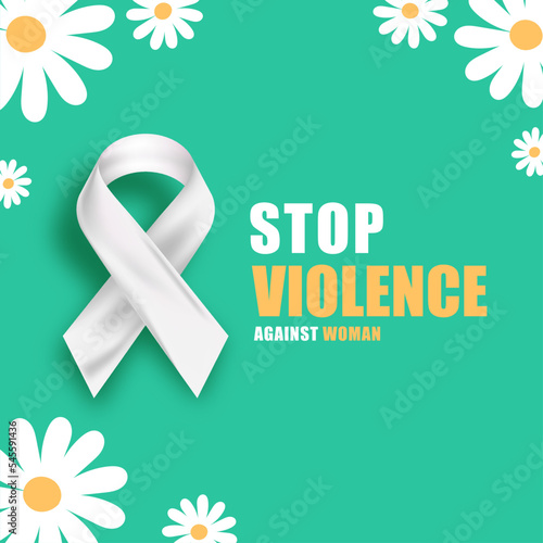 Hand drawn flat international day for the elimination of violence against women