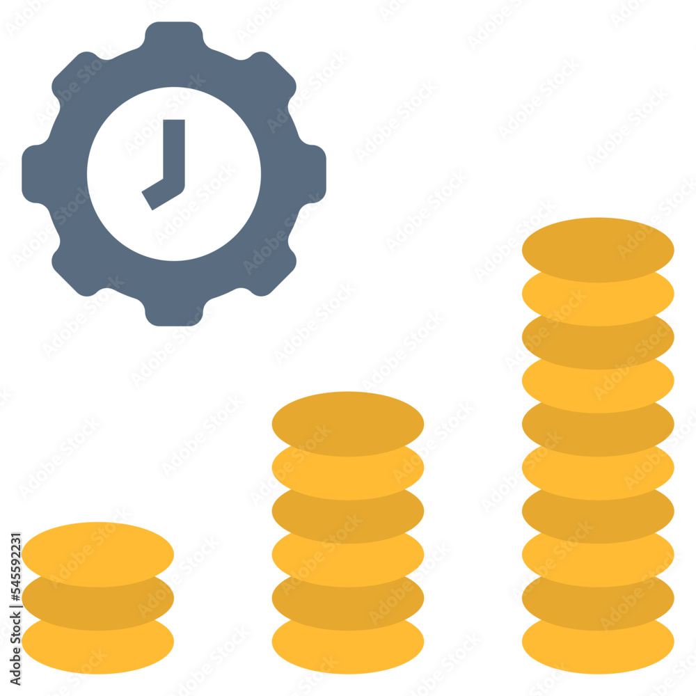 money management flat style icon money management flat style icon