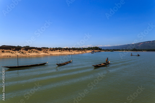 boats on the river