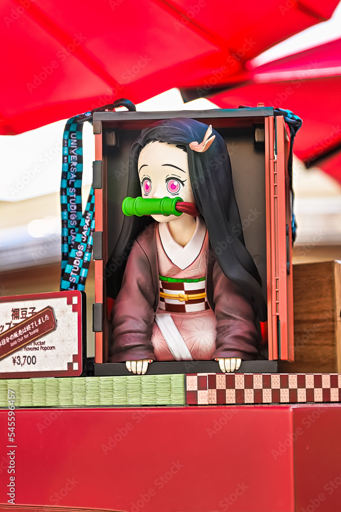 Osaka/Japan Nov 5,2021 "Popcorn" container known as