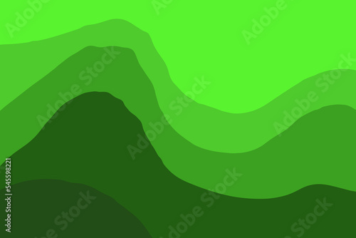 background gradient green abstract for illustration