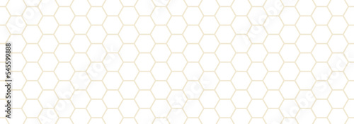 White hexagon on light brown backgrounds. Abstract pattern football. Abstract tortoiseshell. Abstract honeycomb. Minimal style. Soft color