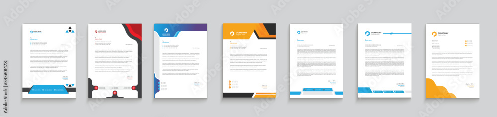 a4 letterhead design, corporate letterhead design template bundle, minimalistic business letterhead template, company stationery design, yellow & blue color letterhead, professional letterhead flyer a4 letterhead design, corporate letterhead design template bundle, minimalistic business letterhead template, company stationery design, yellow & blue color letterhead, professional letterhead flyer