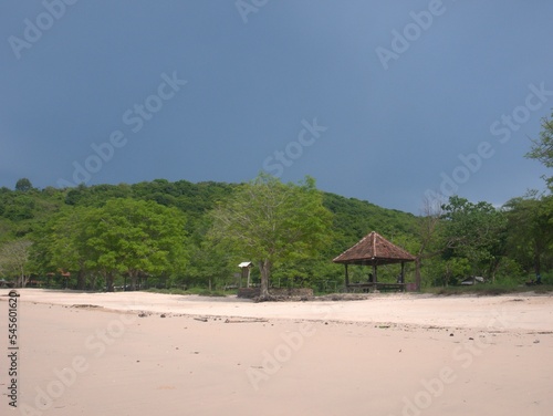 Beautiful Tropical Beach, Pink Beach Lombok Indonesia