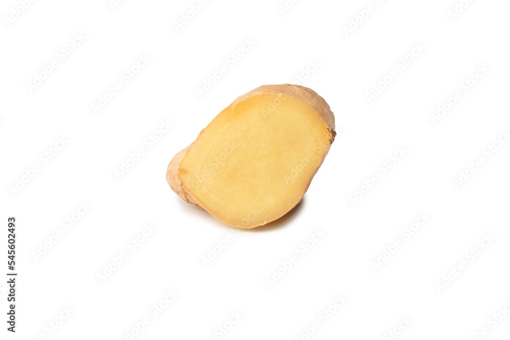 Ginger root isolated on white background. Ginger root isolated on white background.