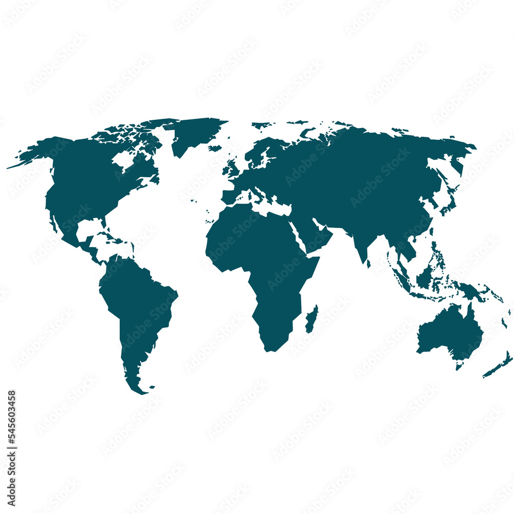 Fototapeta premium world map