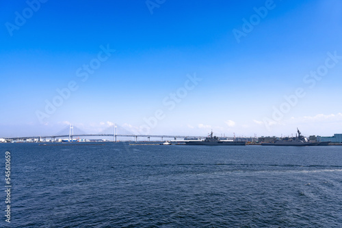 神奈川県横浜市　横浜みなとみらい　軍艦